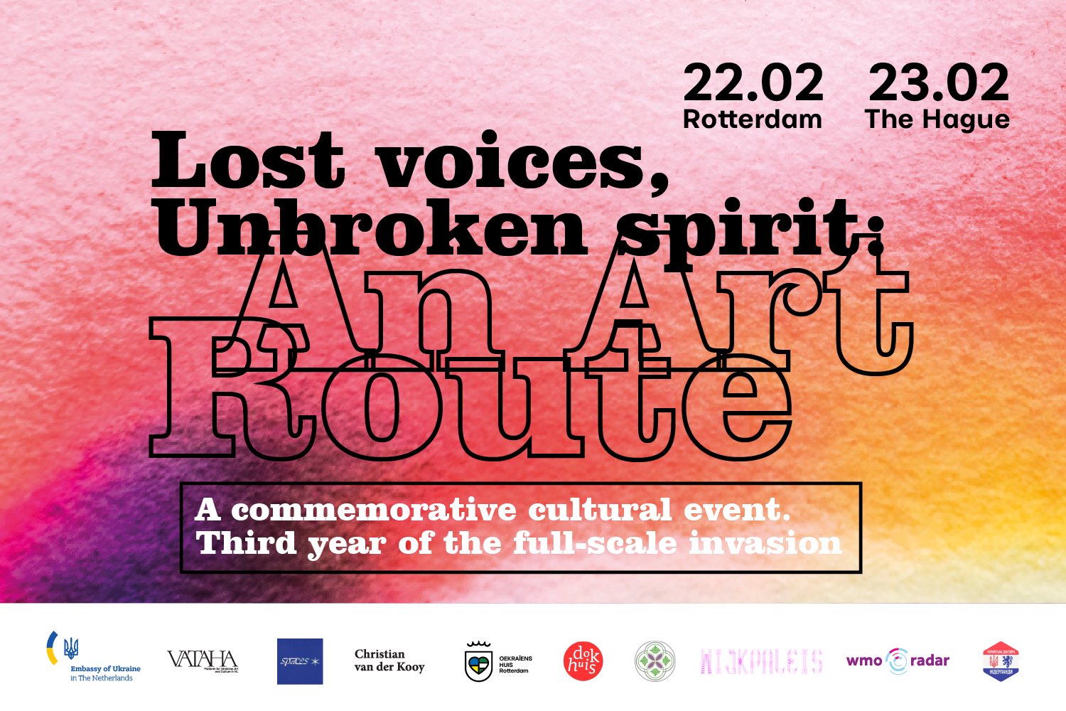 Lost voices, Unbroken spirit: An Art Route